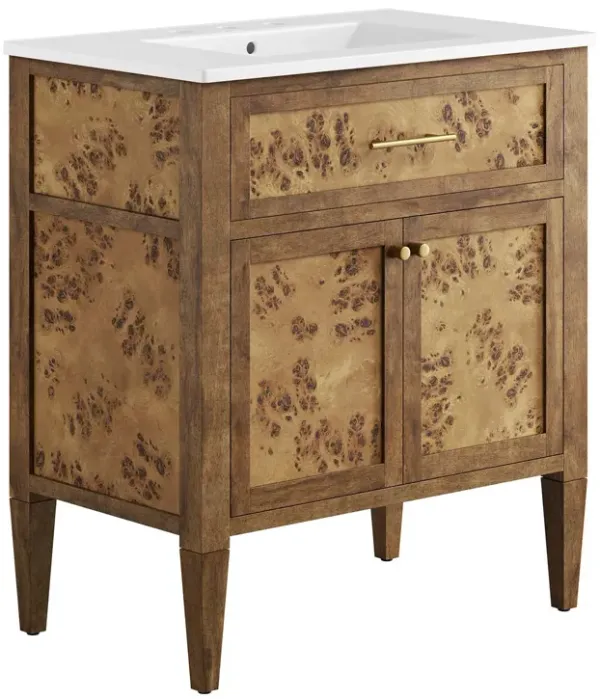 Elysian 30" Wood Bathroom Vanity