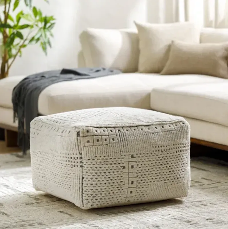 Tunisia TUPF-002 14"H x 24"W x 24"D Pouf