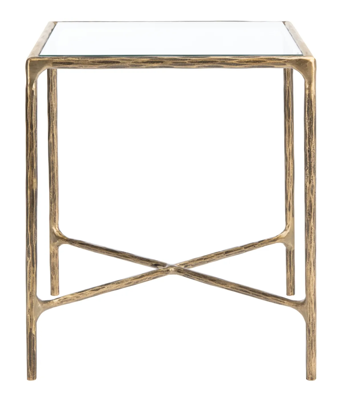 Jessa Metal Square End Table