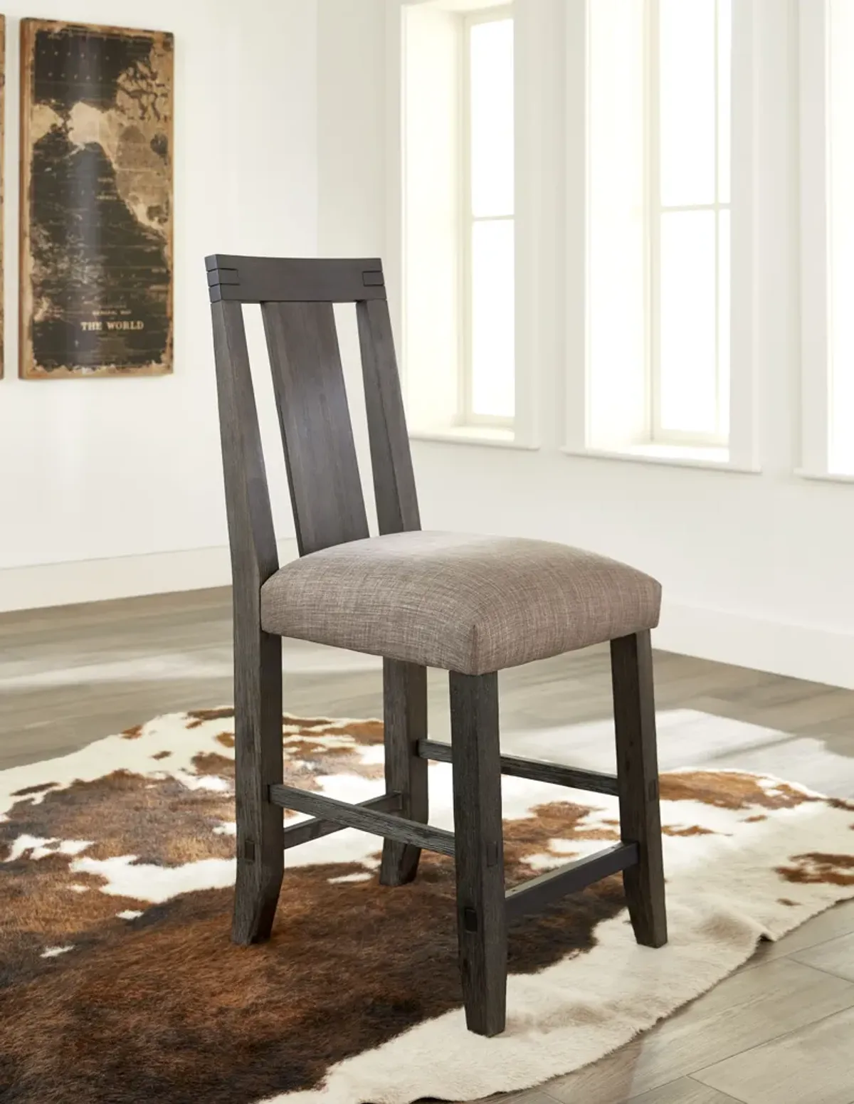 Meadow (Graphite) Meadow Counter Stool in Graphite