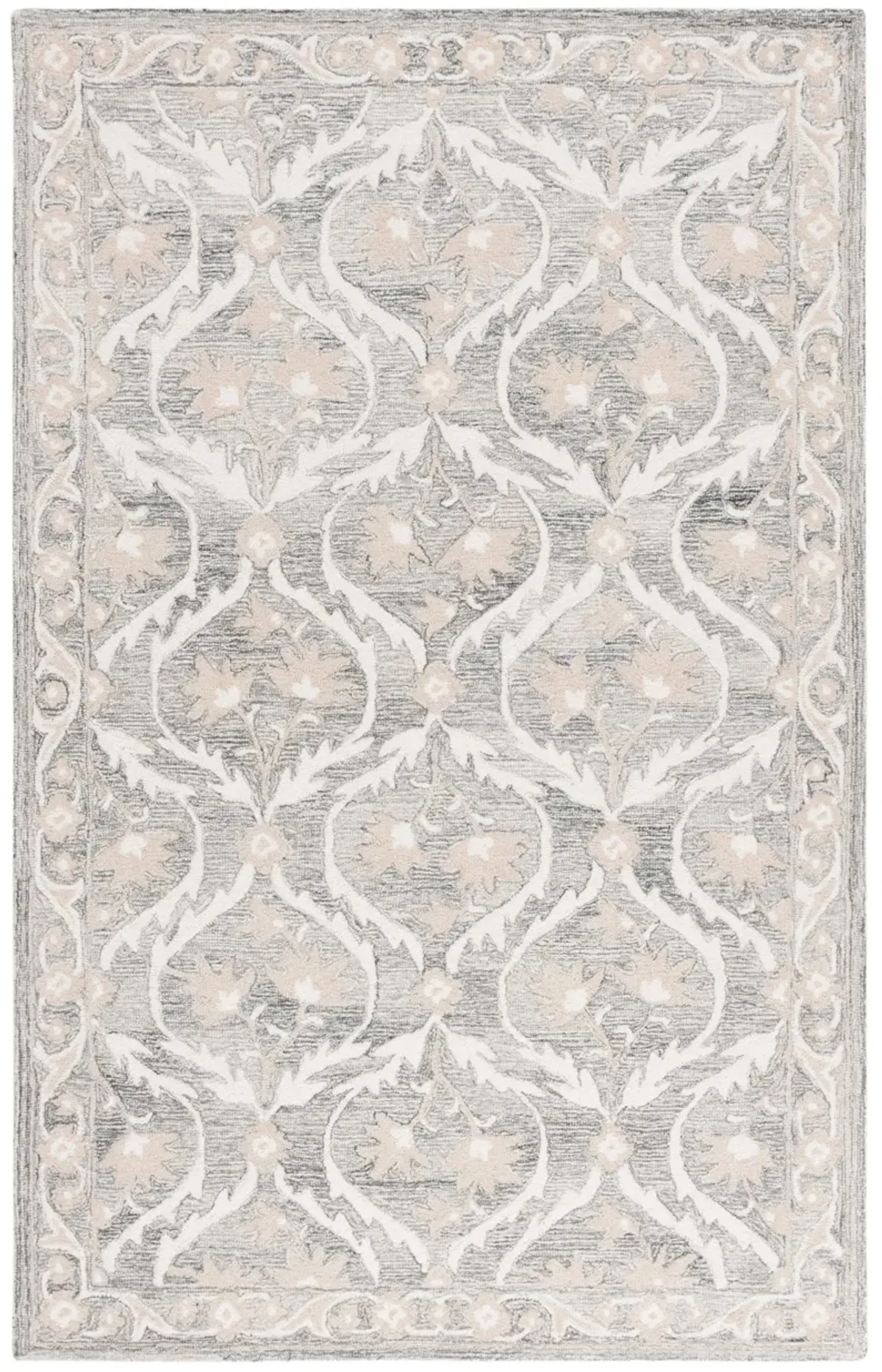 BLOSSOM Hand Tufted 4' x 6' area rug