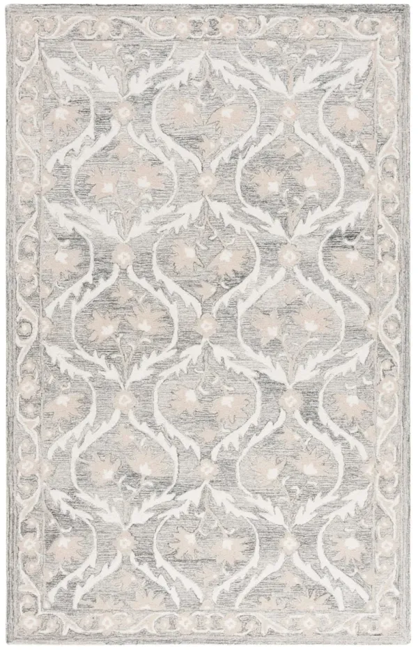BLOSSOM Hand Tufted 4' x 6' area rug