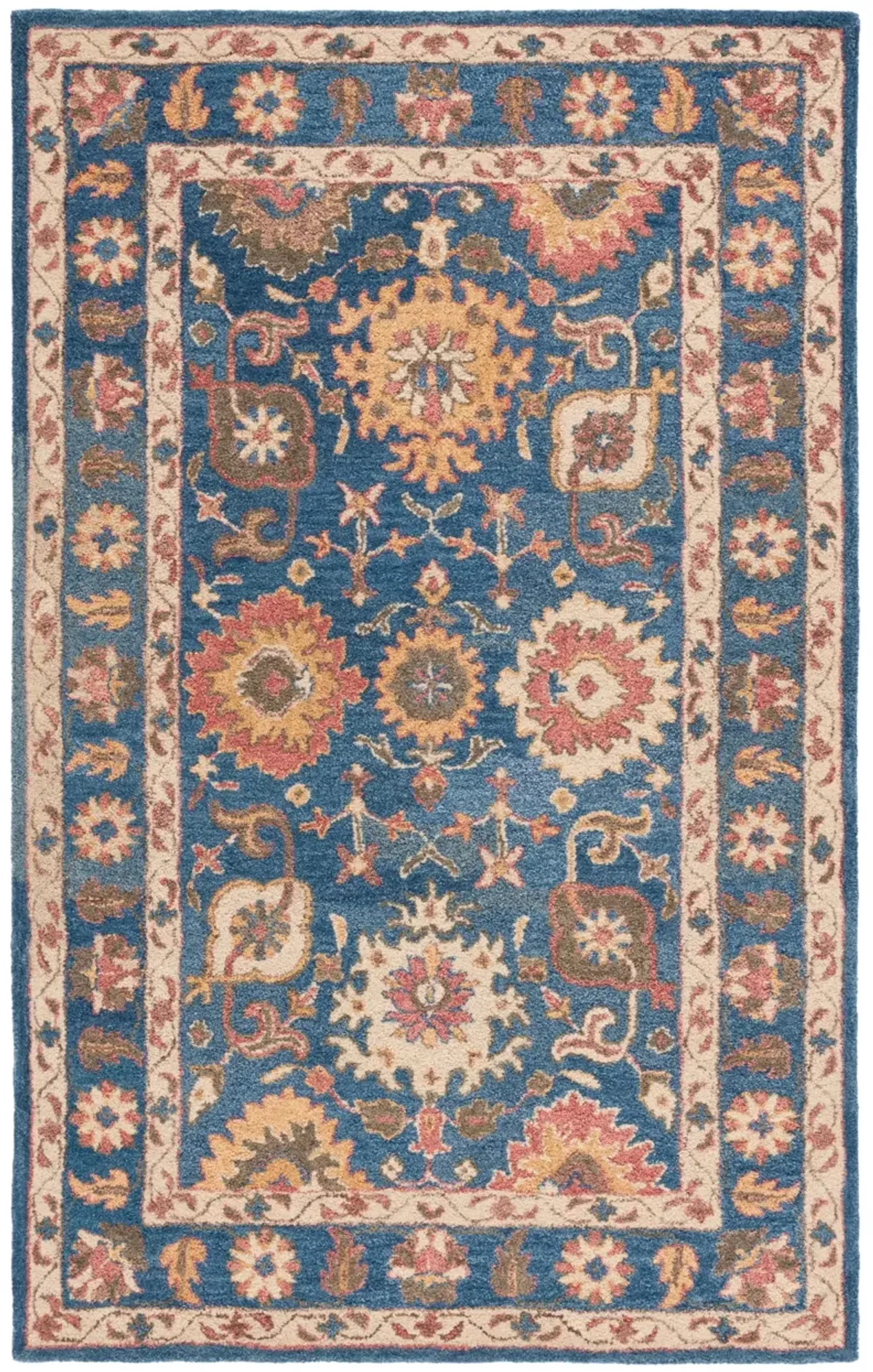 ANTIQUITY 511 NAVY  3' x 5' Small Rectangle Rug