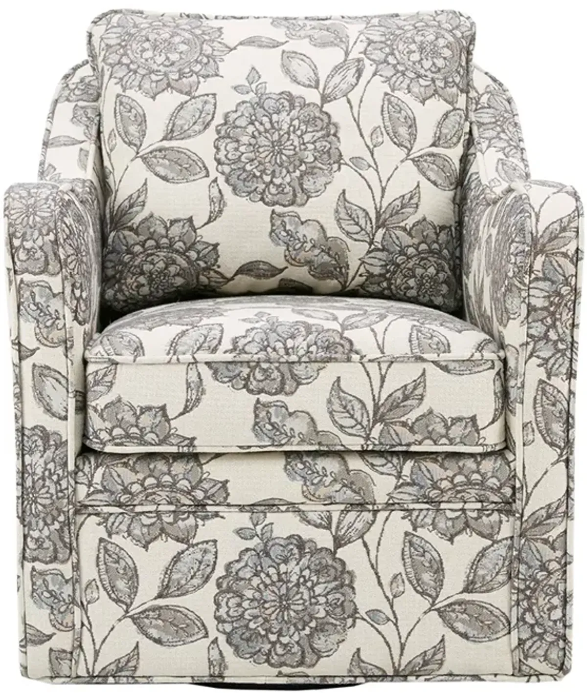 Madison Park Brianne Multi Wide Seat Swivel Arm Chair