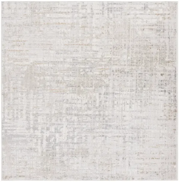 PRESTIGE 124 IVORY  6'-7' x 6'-7' Square Square Rug