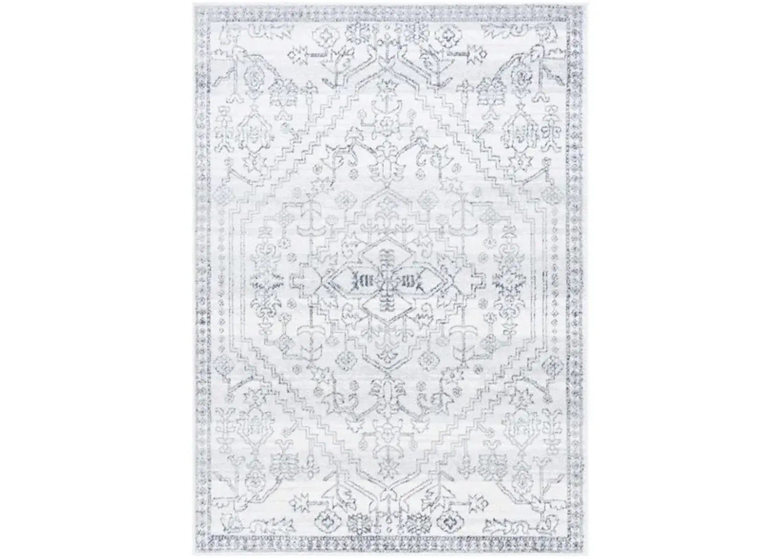 LAYLA 110 Grey 5'-5' x 7'-6' Medium Rectangle Rug