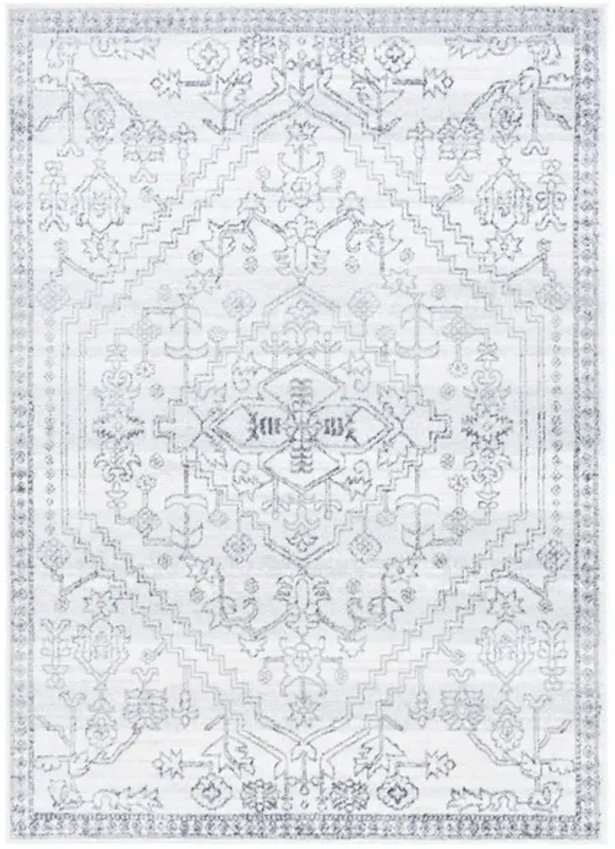 LAYLA 110 Grey 5'-5' x 7'-6' Medium Rectangle Rug