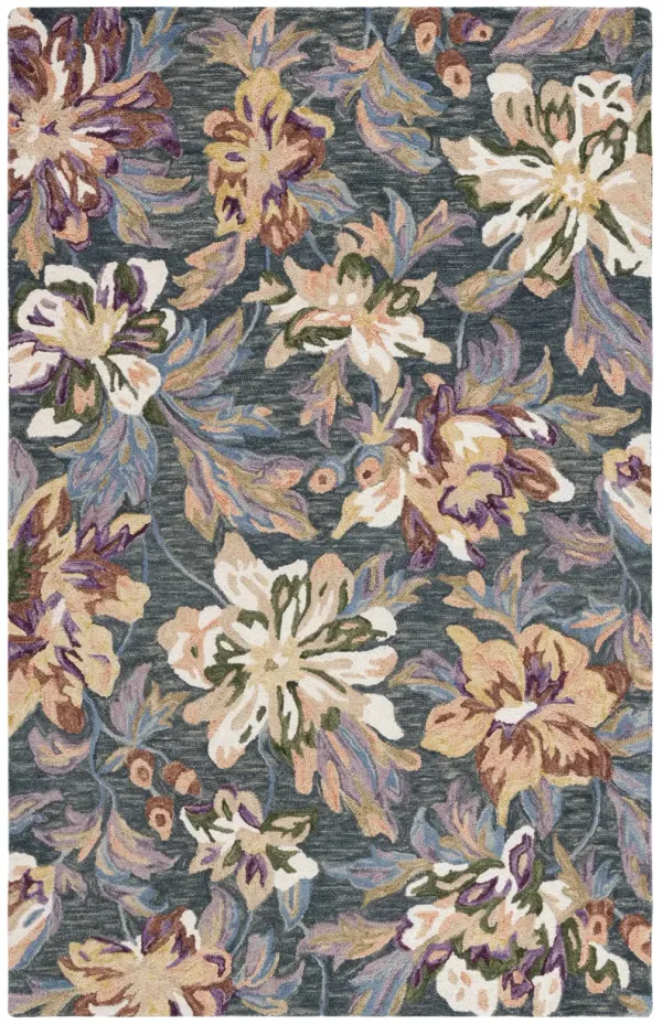 BLOSSOM Hand Tufted 5' x 8' area rug