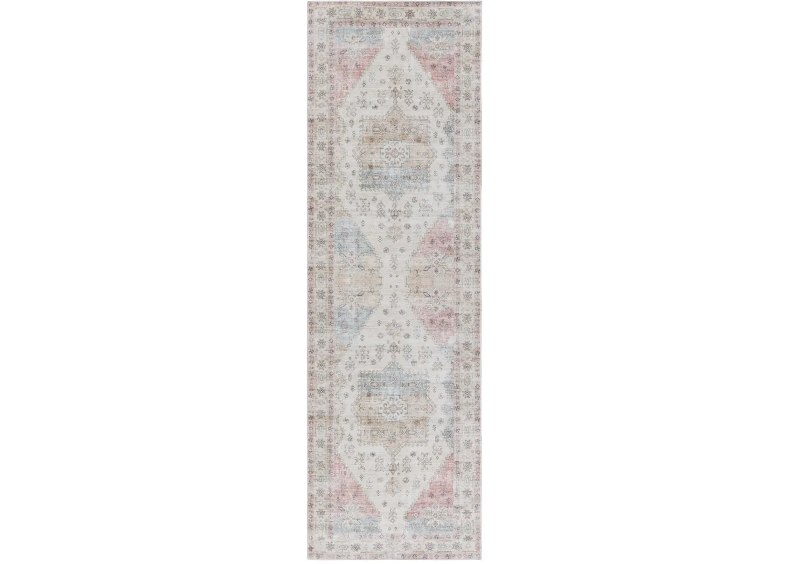 ARIZONA 229 OLIVE  2'-6' x 8' Runner Rug