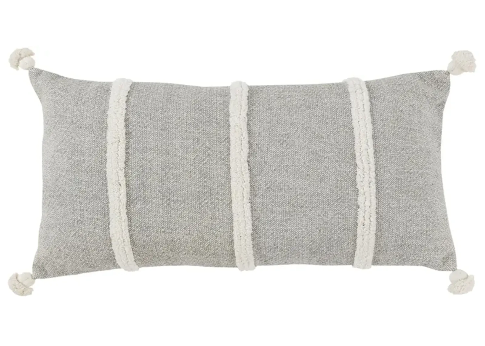 Stripe Light Grey  Pillow