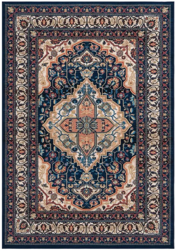 JOURNEY 105 NAVY  5'-5' x 7'-7' Medium Rectangle Rug