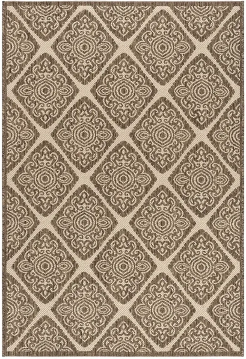 BEACH HOUSE Collection BHS132C-4 Cream / Beige 4' X 6'