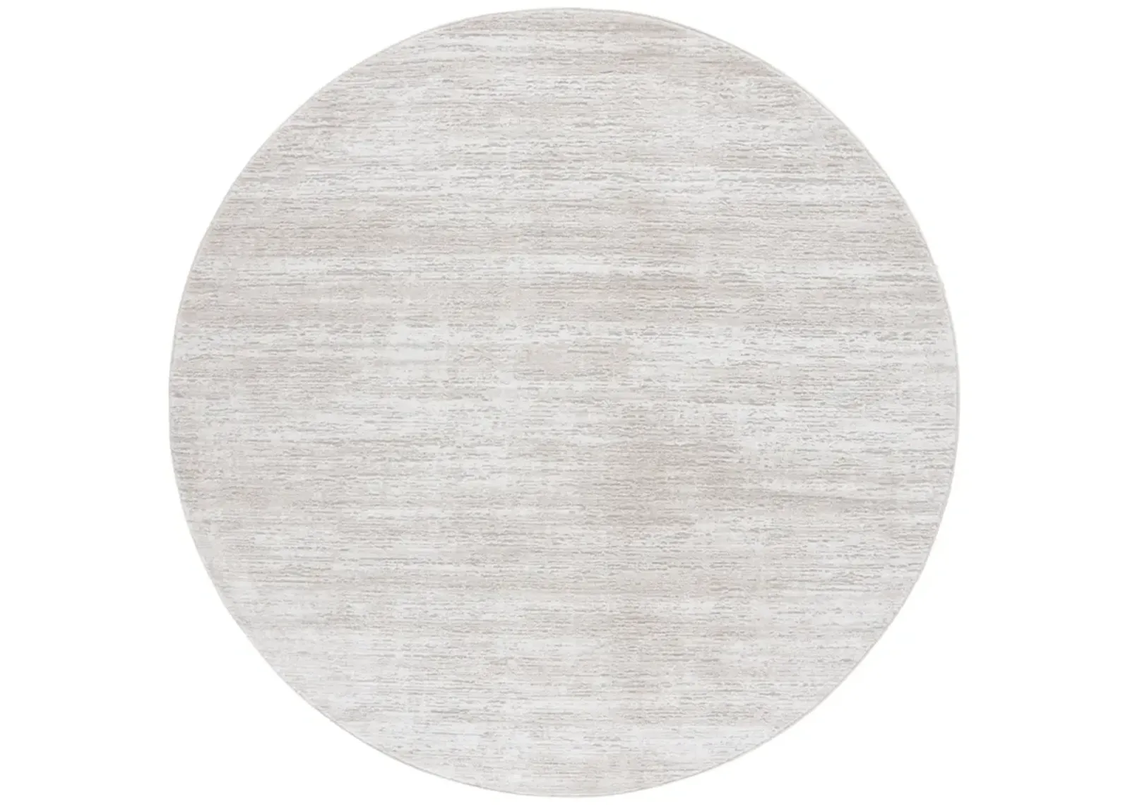 CARTER 204 IVORY  6'-7' x 6'-7' Round Round Rug