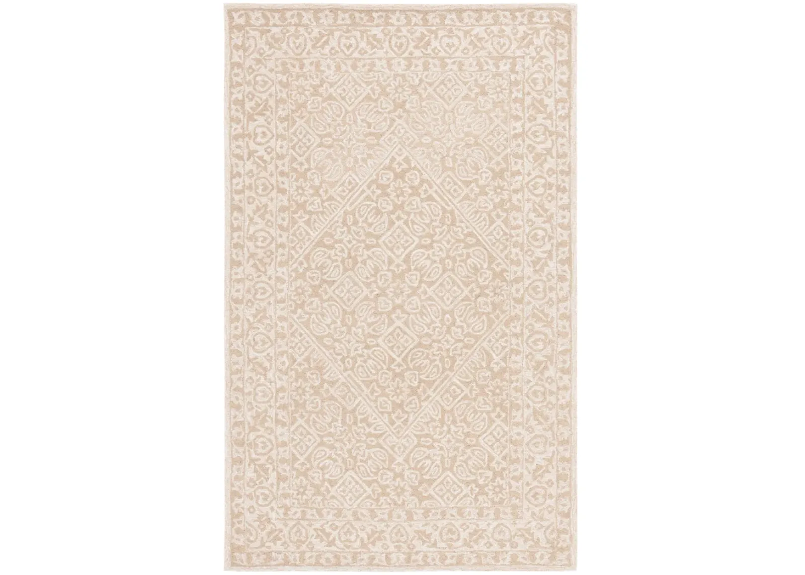 DIP DYE 151 BEIGE  3' x 5' Small Rectangle Rug