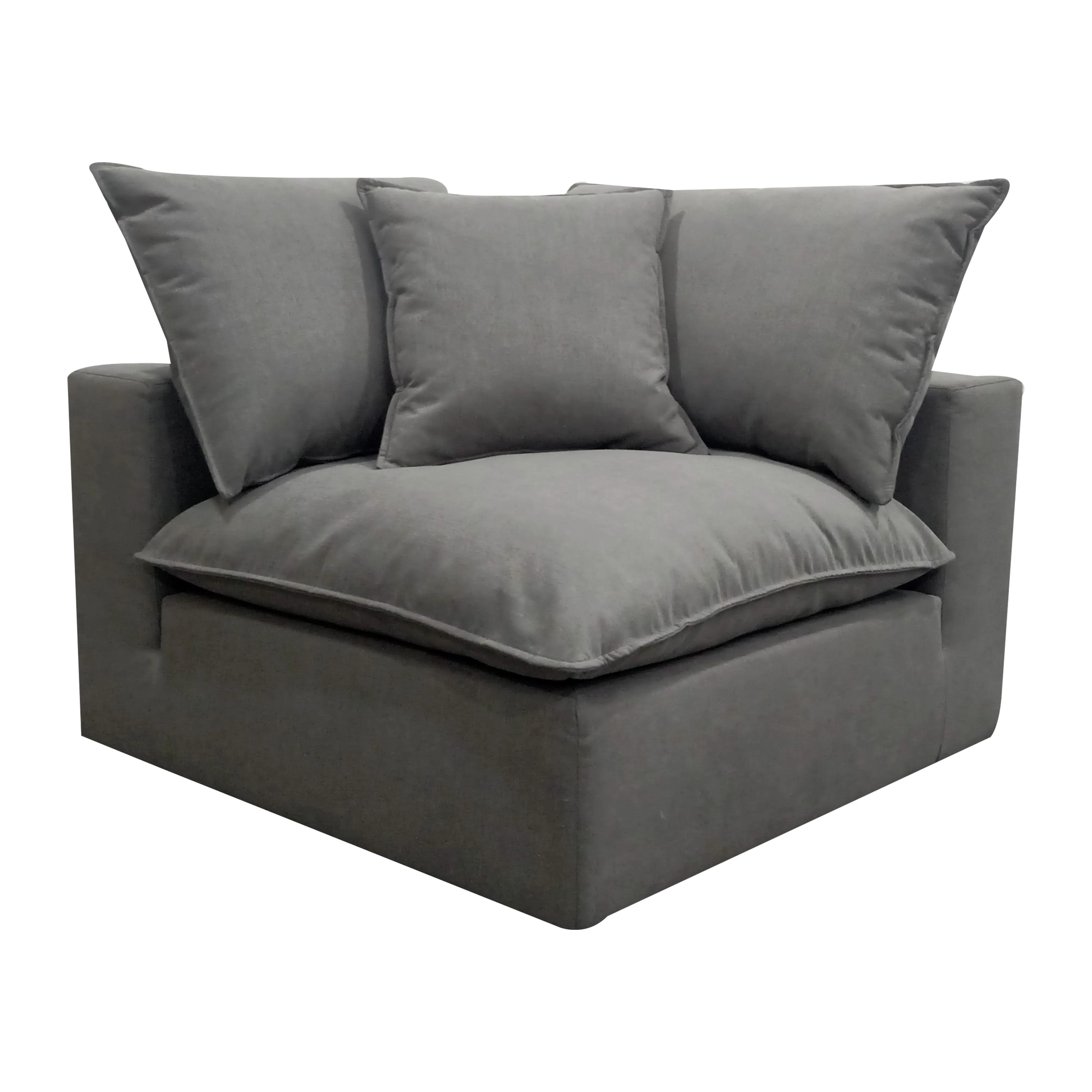 Cali Slate Corner Chair