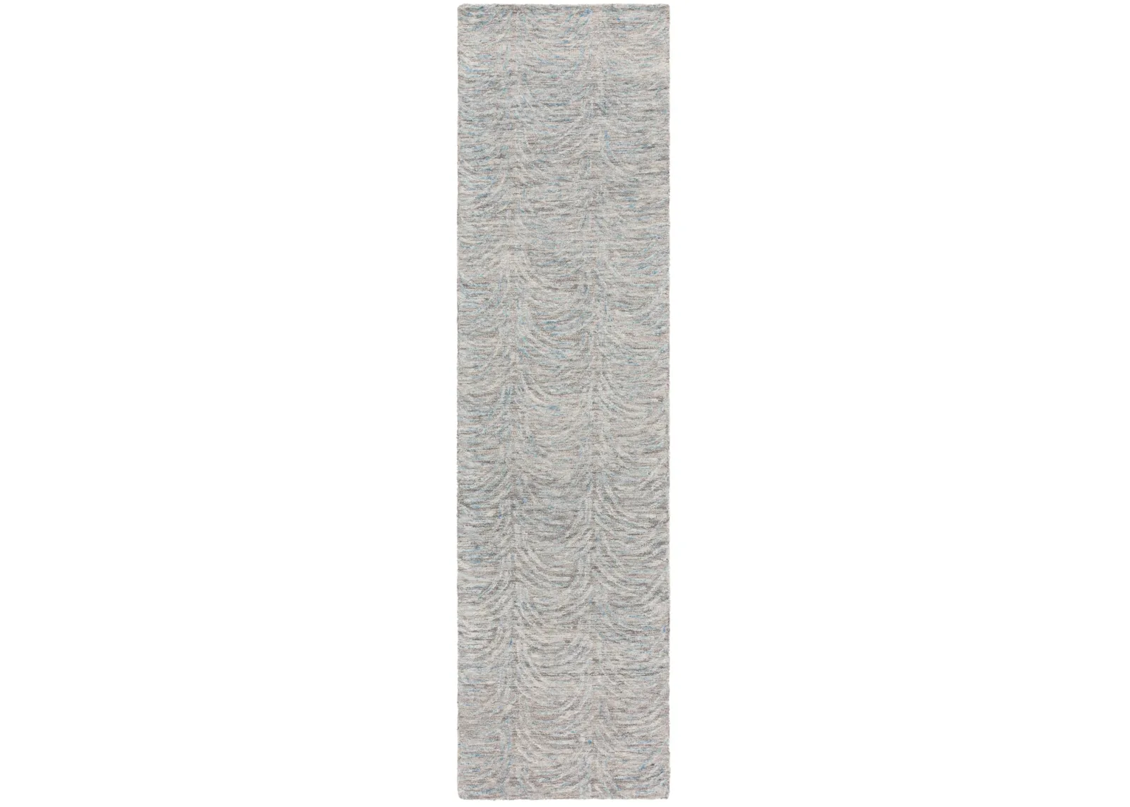 EBONY 911 GREY  2'-3' x 9' Runner Rug