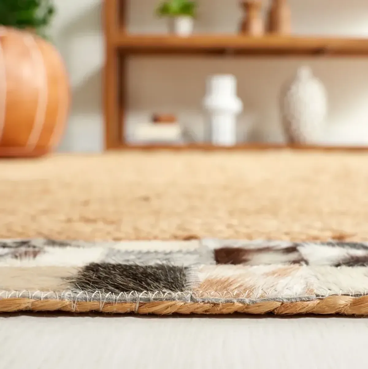 NATURAL FIBER 827 NATURAL  4' x 6' Small Rectangle Rug