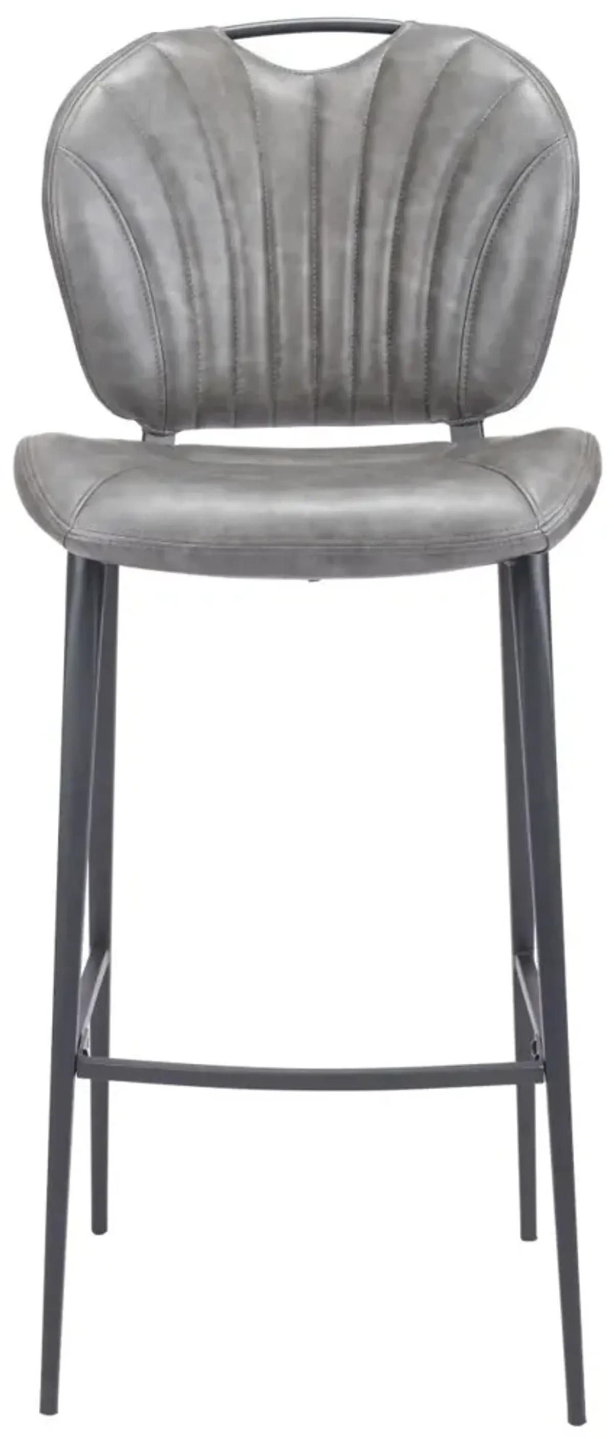 Terrence Barstool Vintage Gray