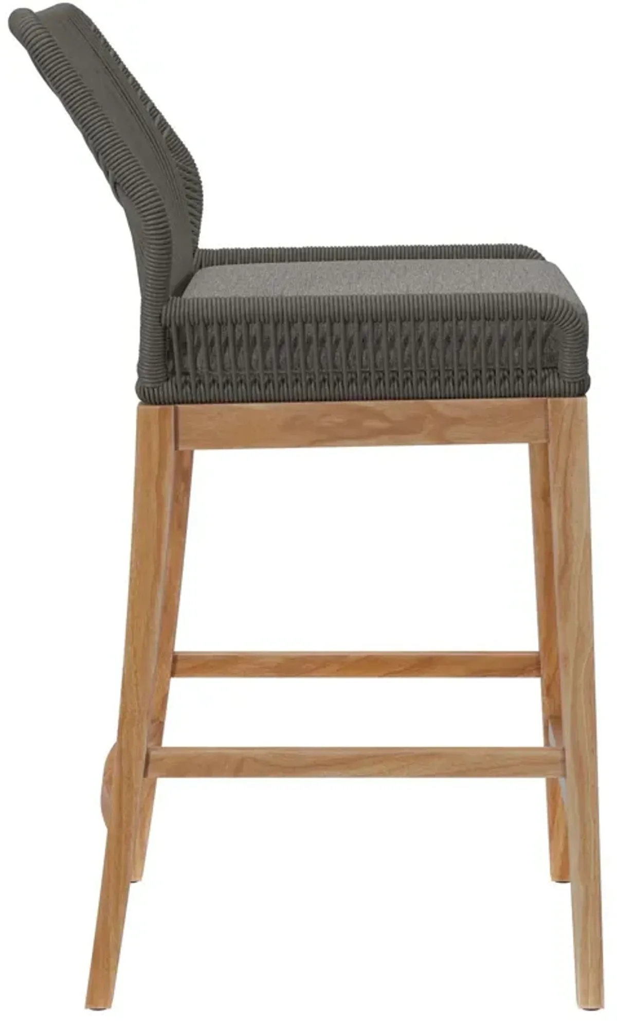 Wellspring Outdoor Teak Barstool