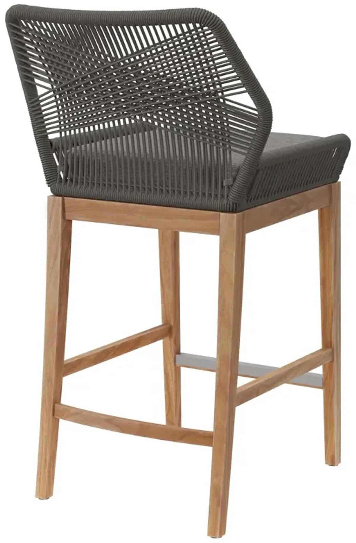 Wellspring Outdoor Teak Barstool