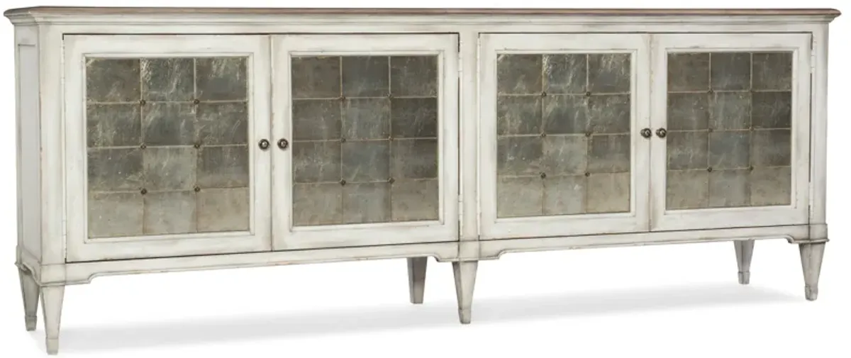 melange four-door credenza