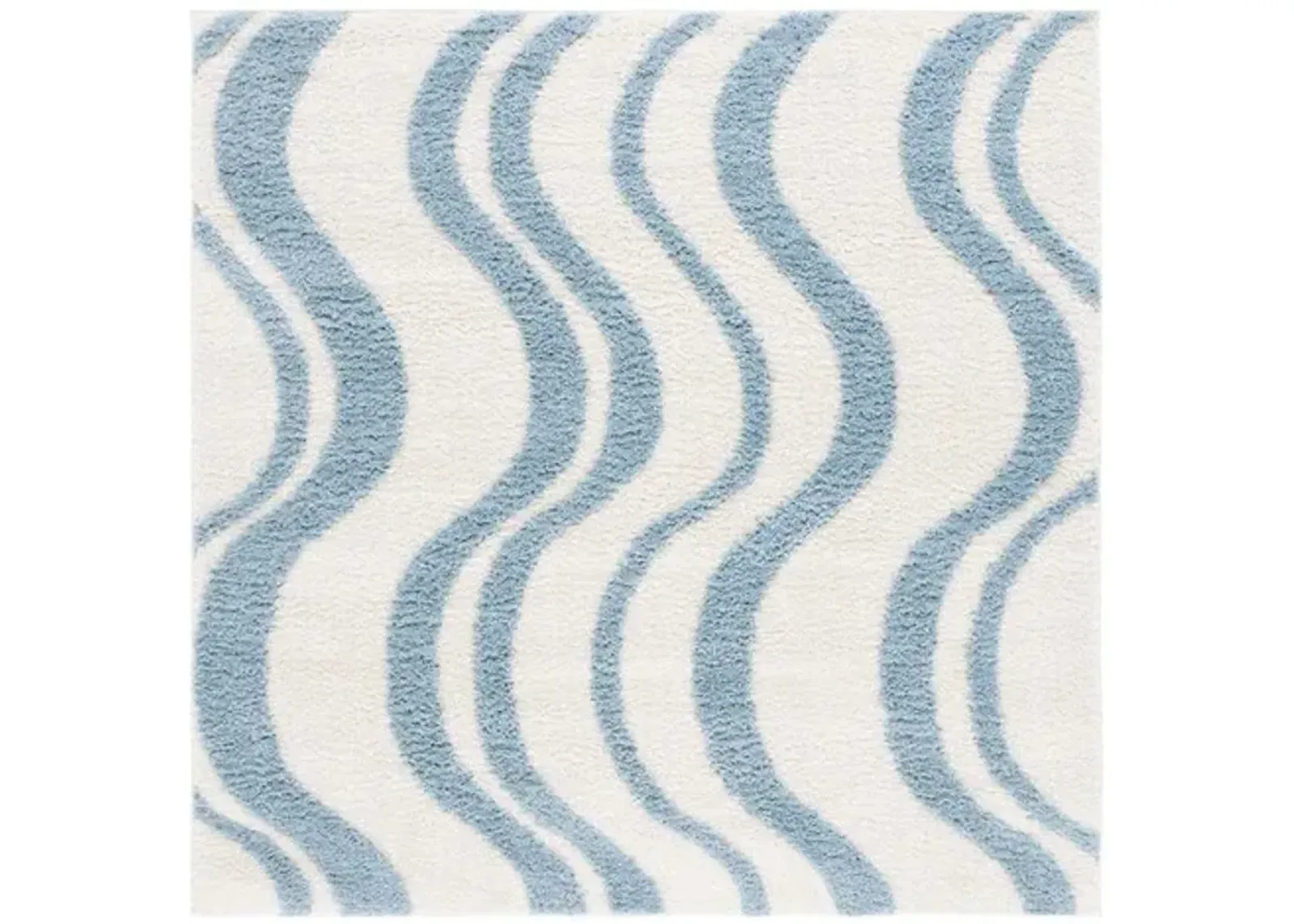 NORWAY 210 Blue  6'-7' X 6'-7' Square Square Rug