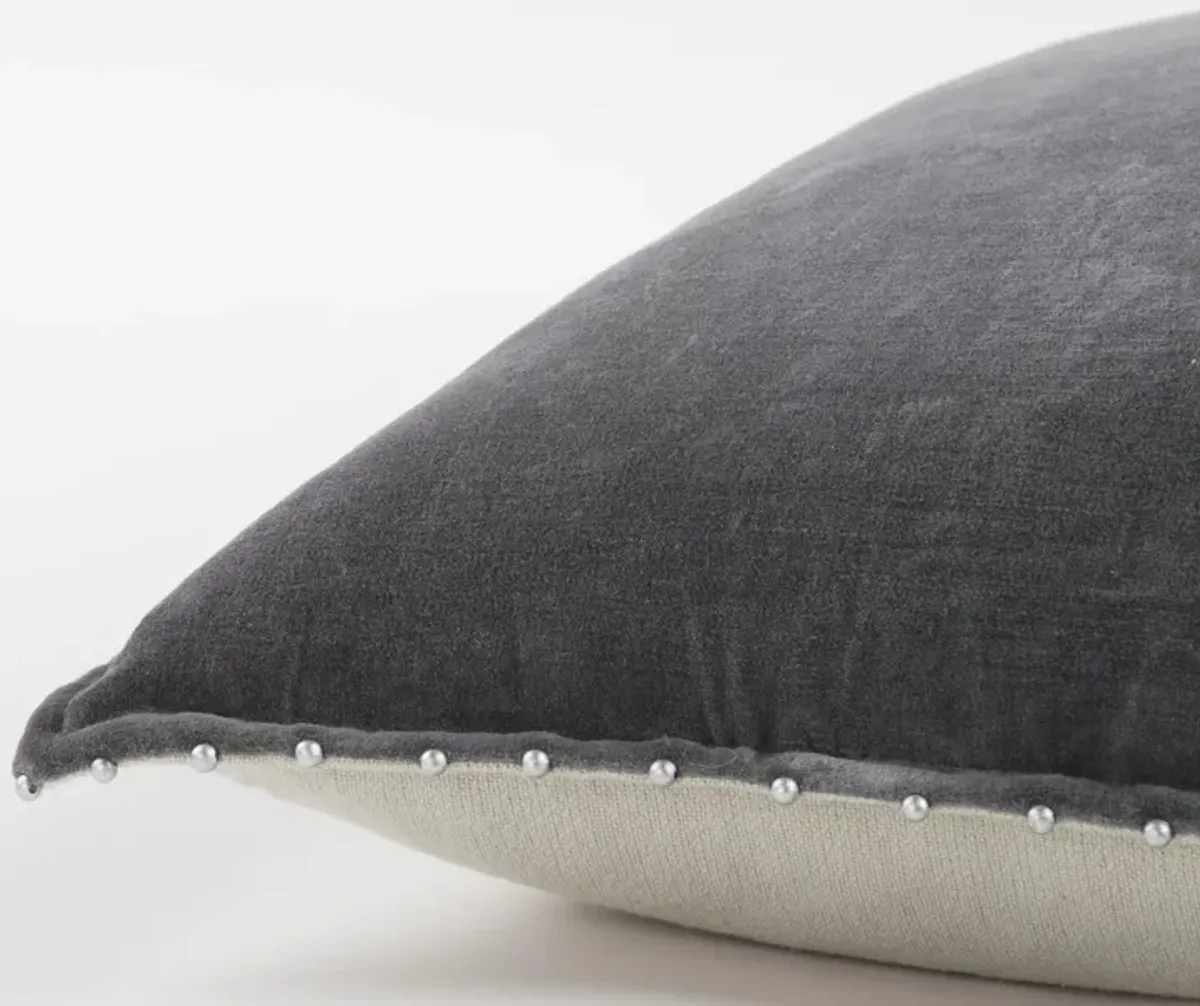 Solid Gray  Pillow