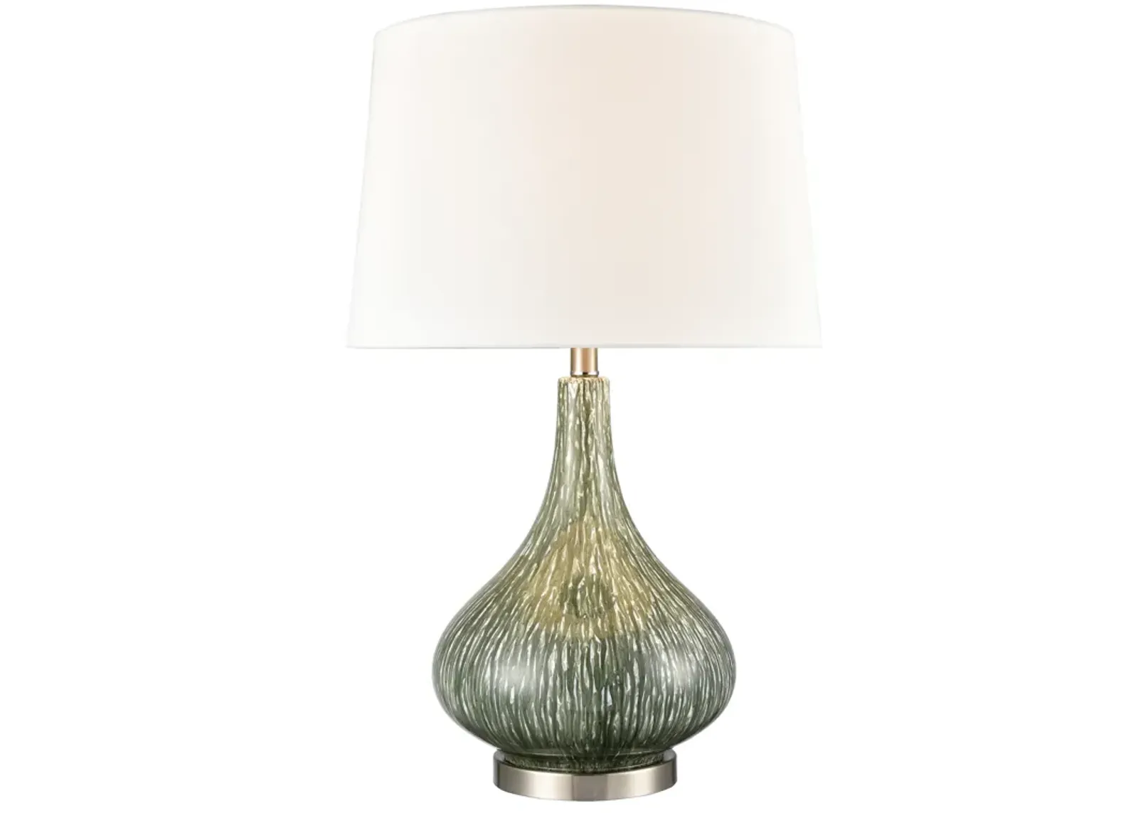 Northcott 28'' High 1-Light Table Lamp - Green - Includes LED Bulb