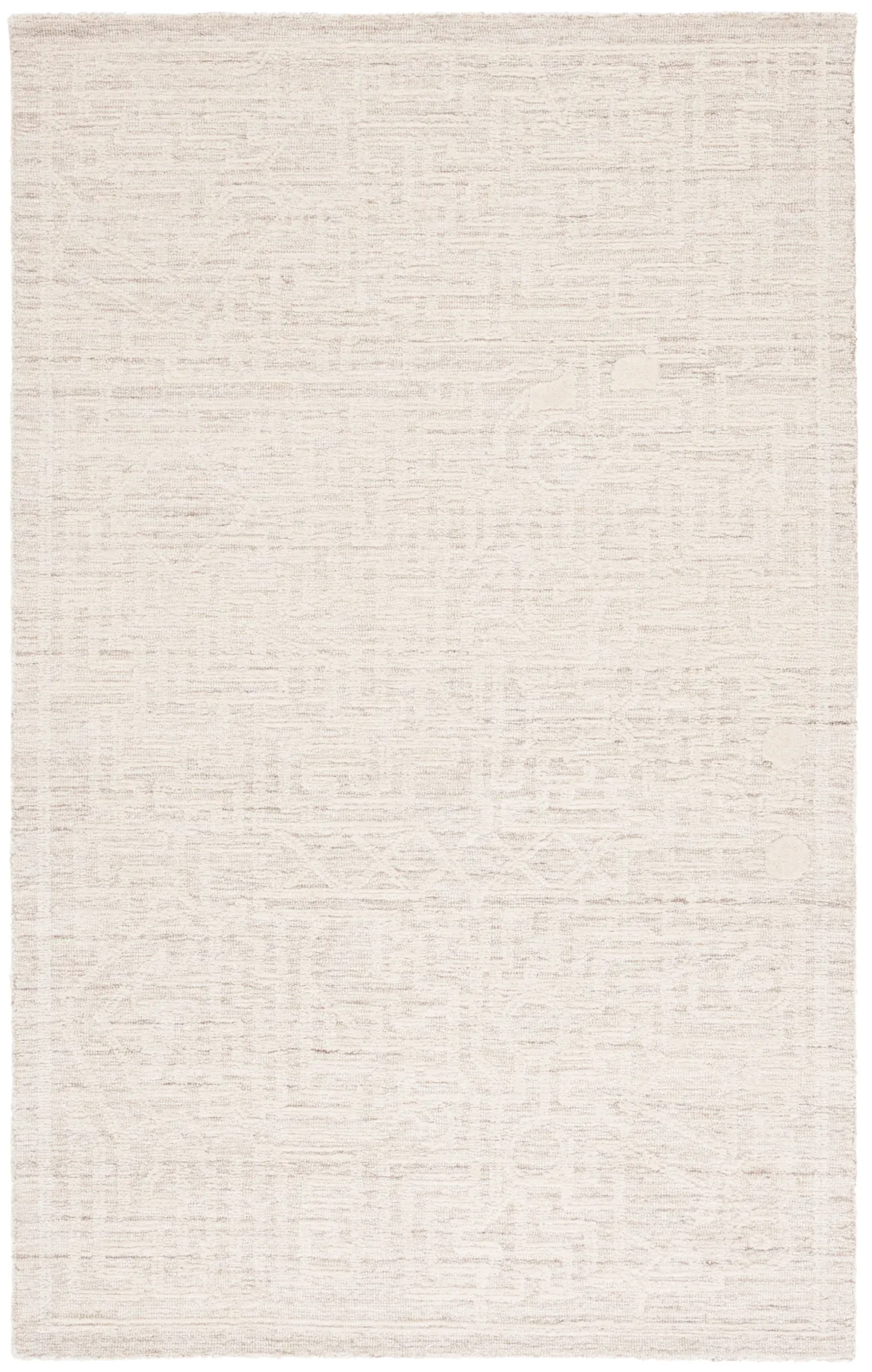 ABSTRACT Hand Tufted 5' x 8' area rug