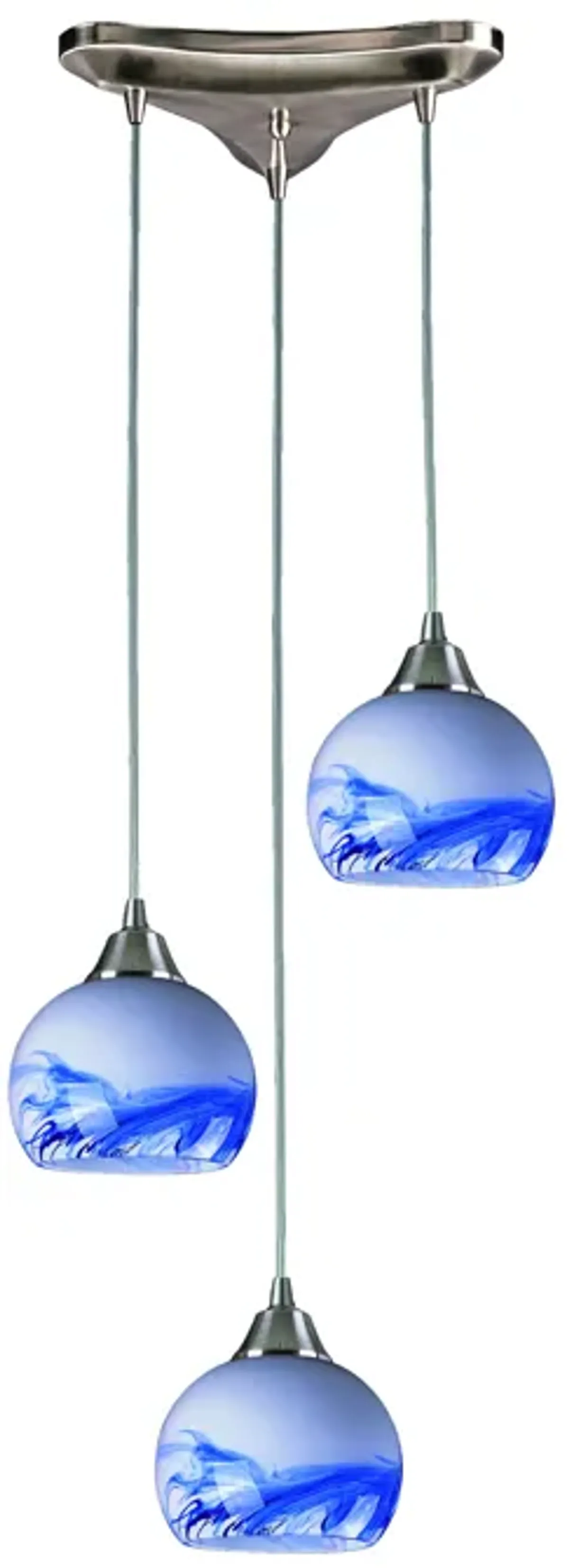 Mela Configurable Multi Pendant - Satin Nickel