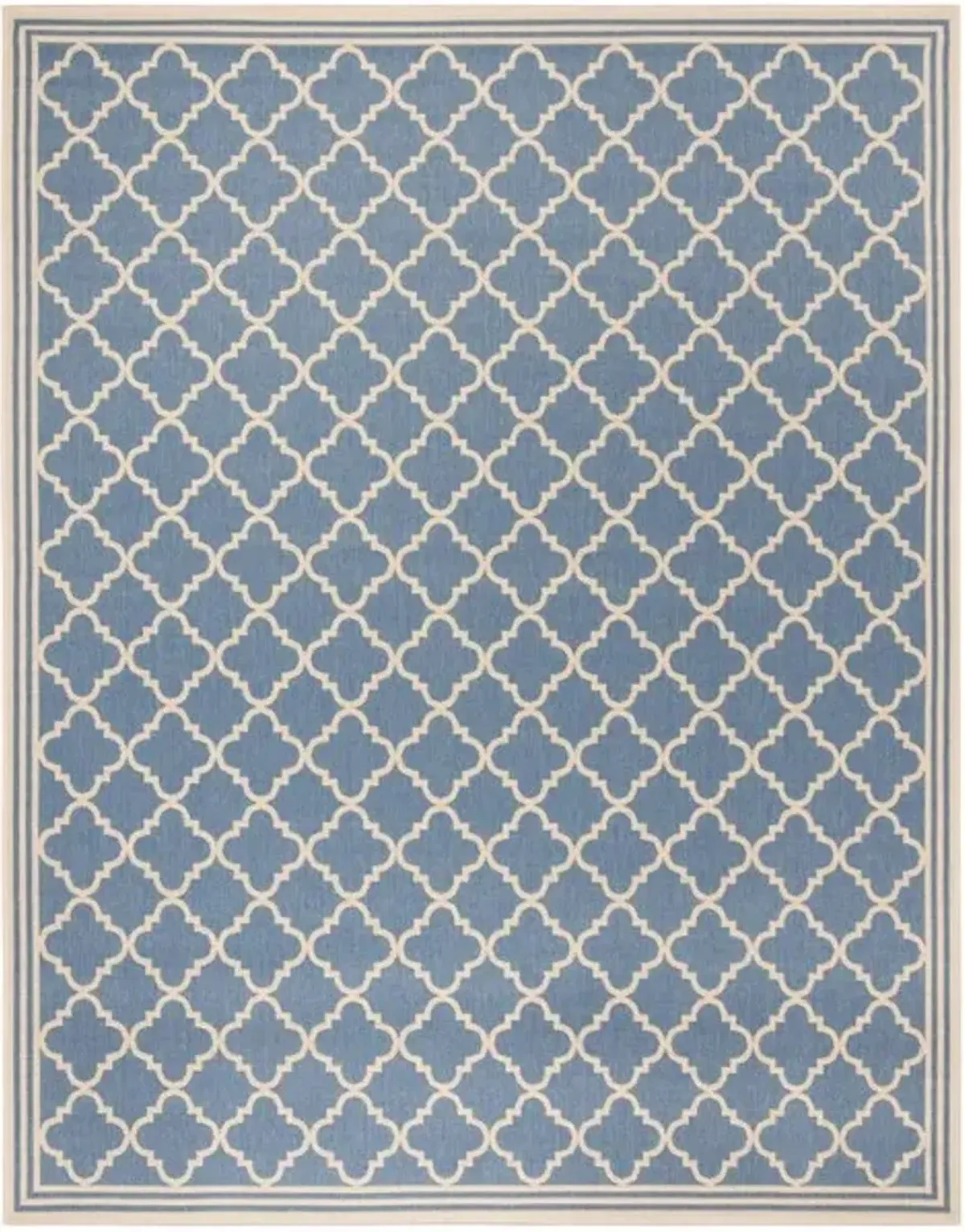 LINDEN 121 Collection LND121M-9 Blue / Creme 9' X 12'