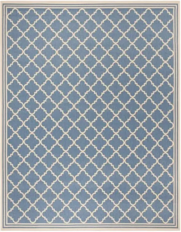 LINDEN 121 Collection LND121M-9 Blue / Creme 9' X 12'
