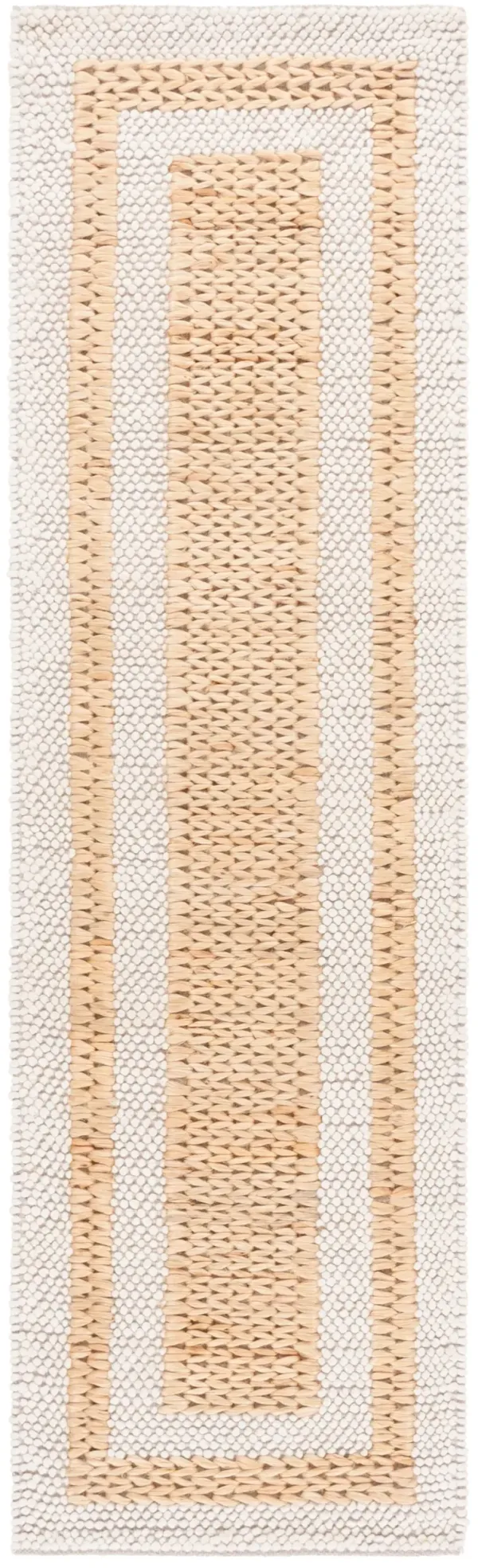 NATURA Hand loomed 2'-3' x 8' runner