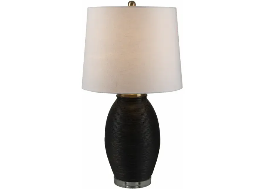 Brillo BLO-003 27"H x 15"W x 15"D Accent Table Lamp