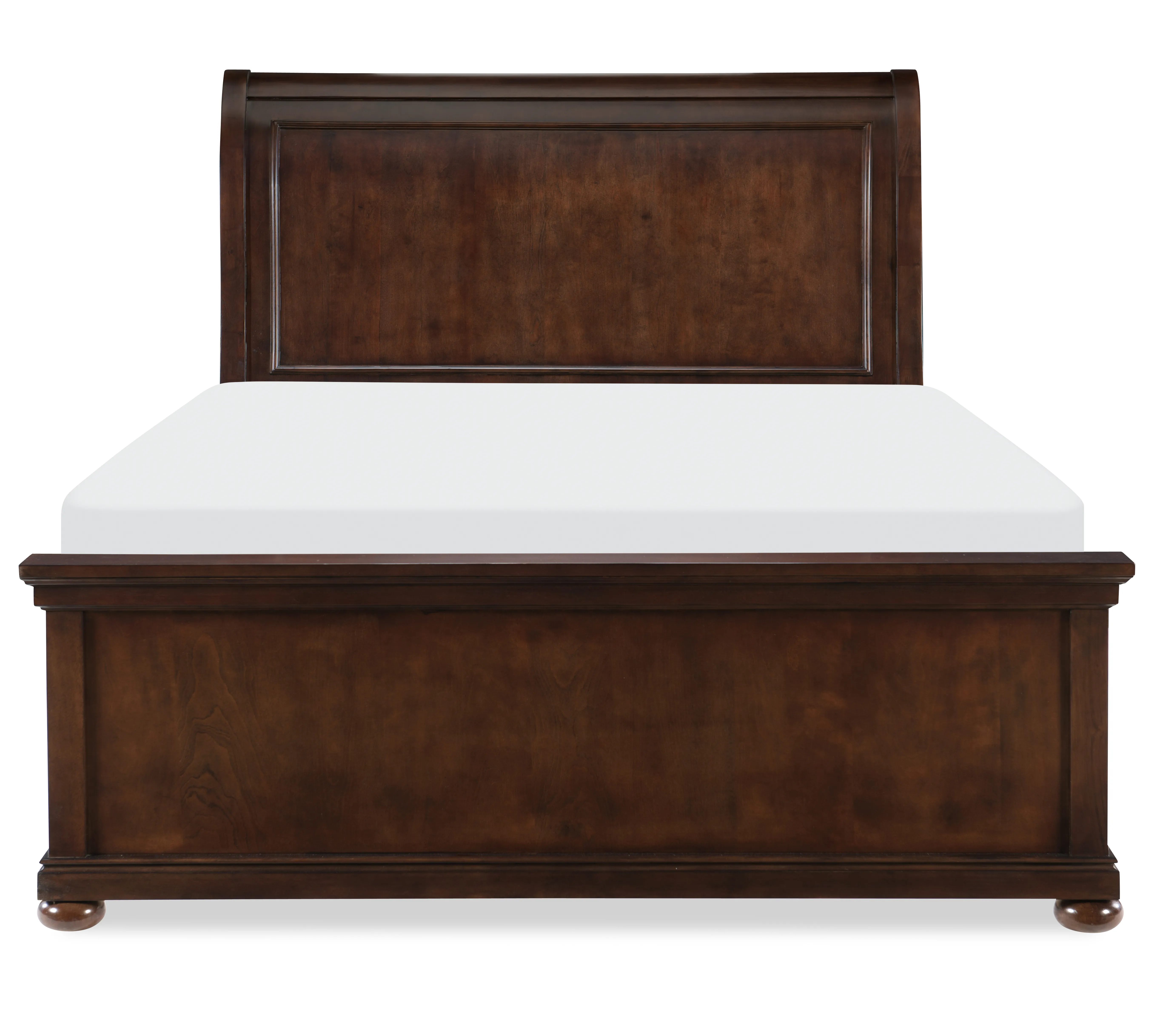 Canterbury Complete Sleigh Bed Queen 50