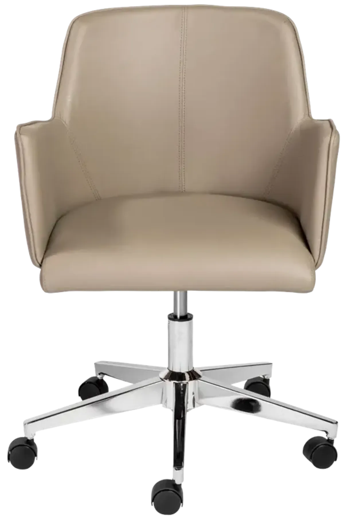 Sunny Pro Office Chair in Taupe with Chrome Base