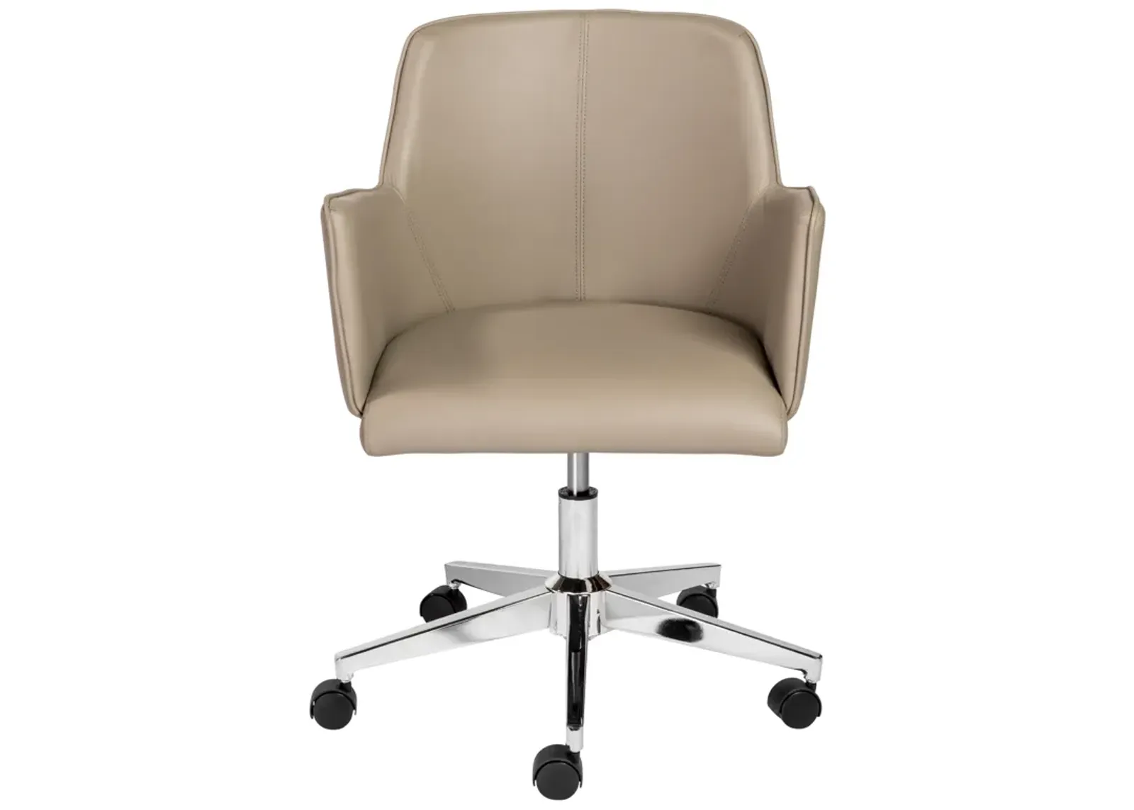 Sunny Pro Office Chair in Taupe with Chrome Base