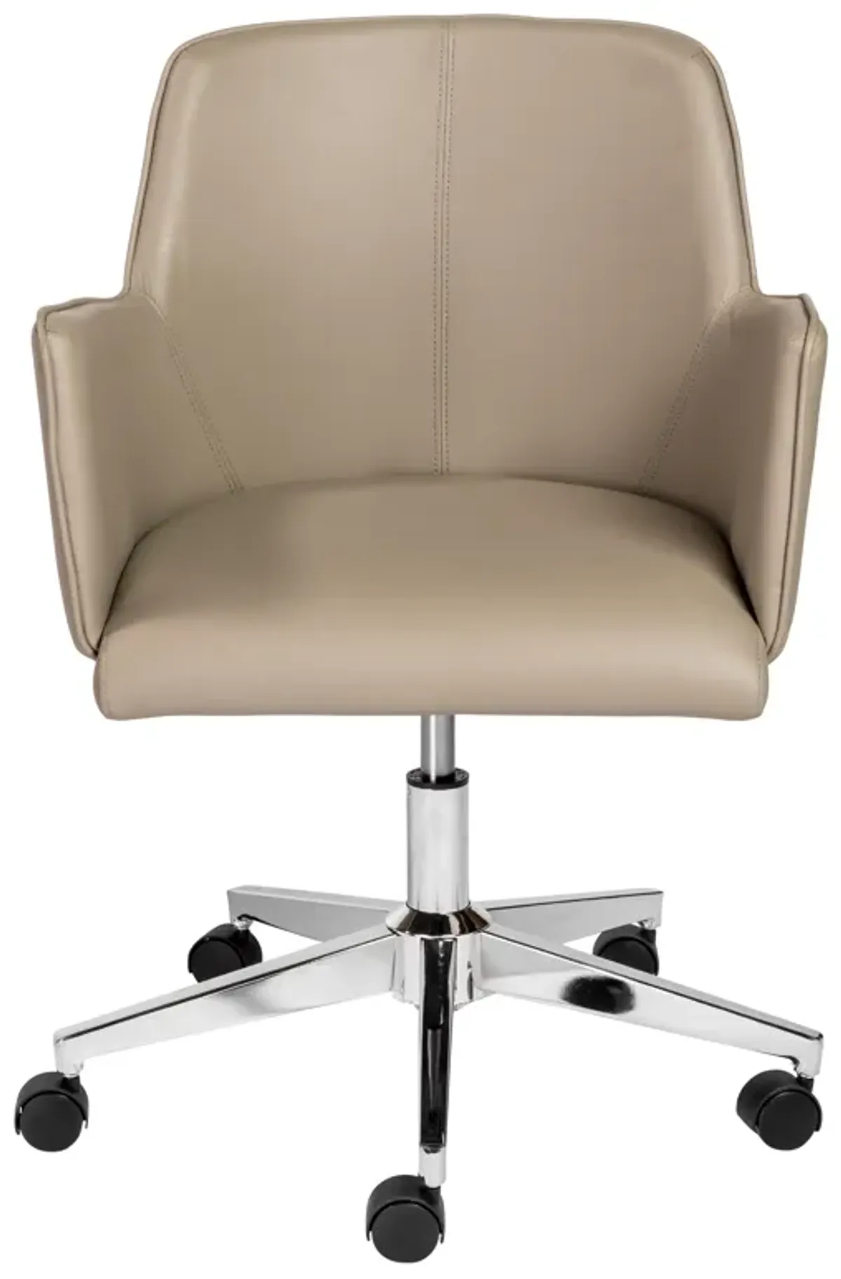 Sunny Pro Office Chair in Taupe with Chrome Base