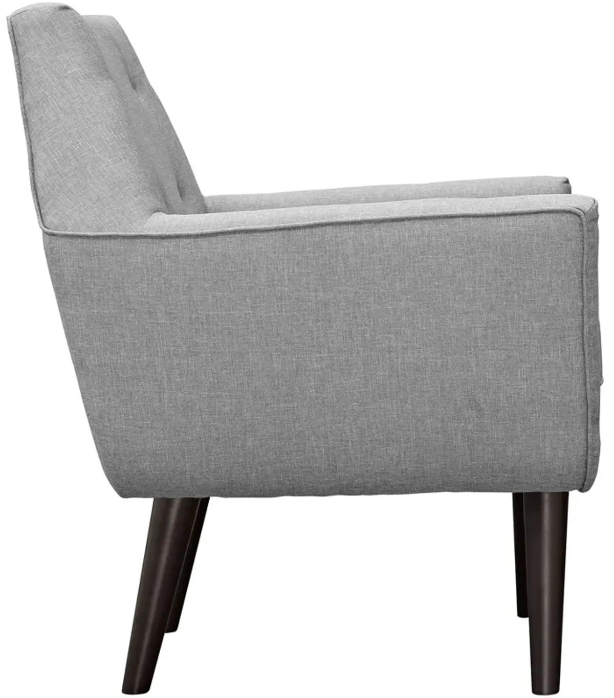 Posit Upholstered Fabric Armchair