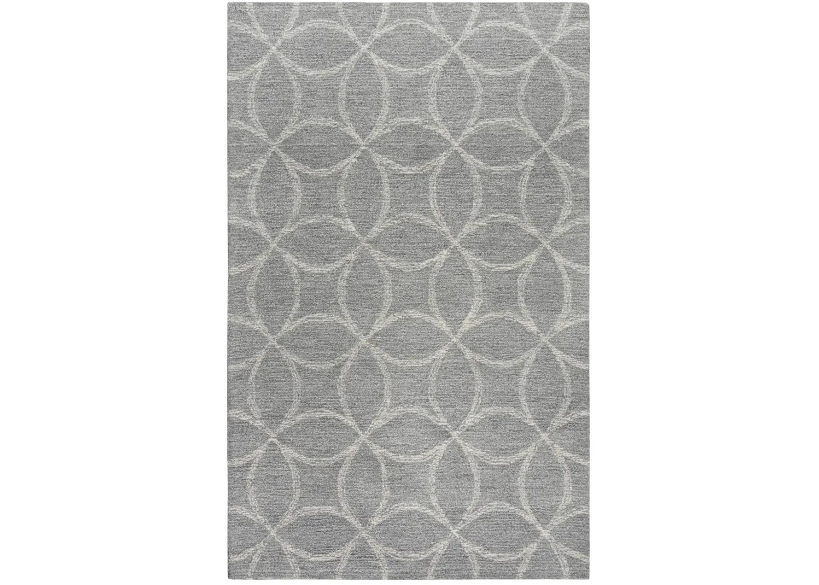 Harmony Gray  Wool 8'9" x 11'9" Rectangle Rug