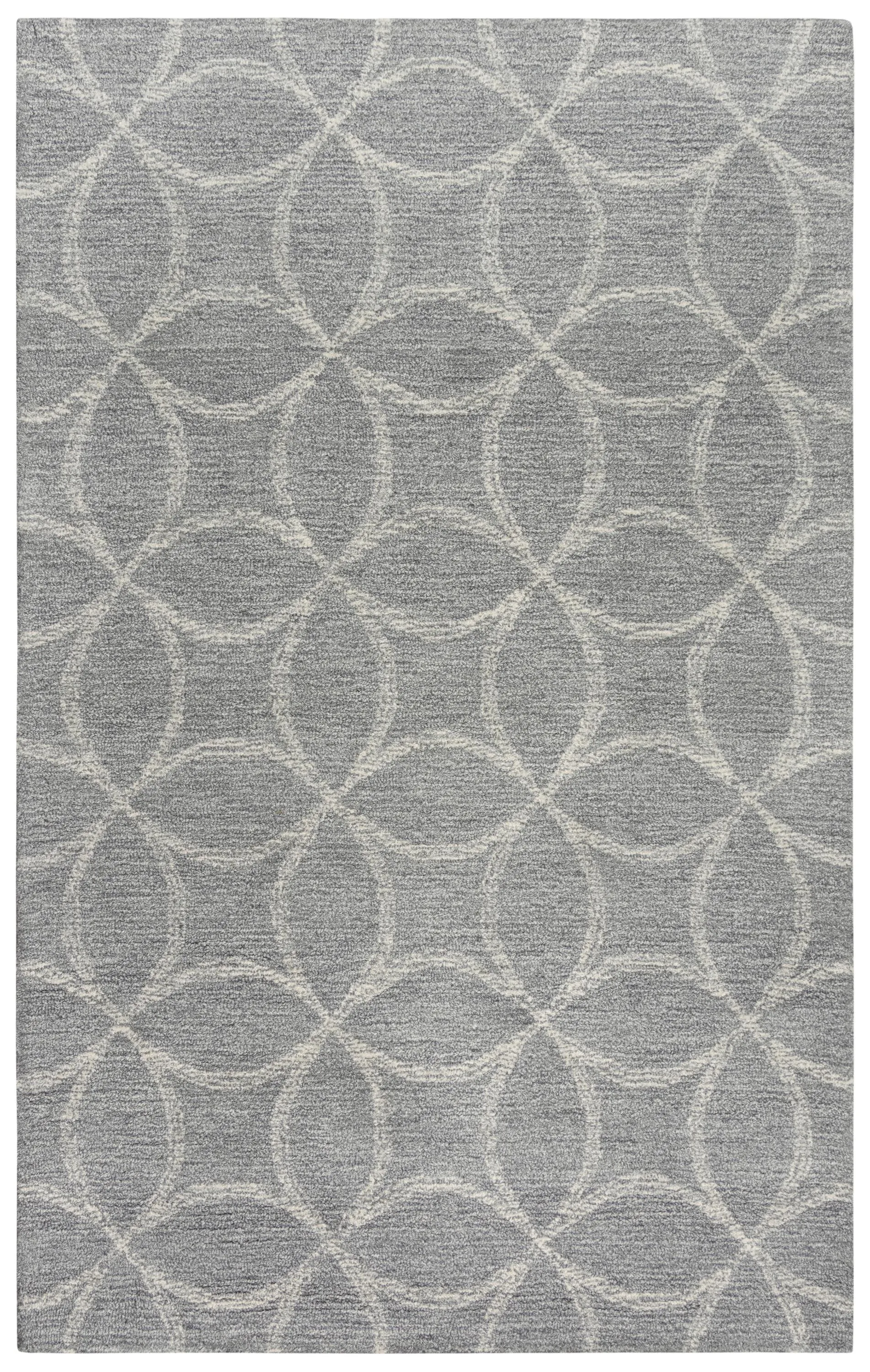 Harmony Gray  Wool 8'9" x 11'9" Rectangle Rug