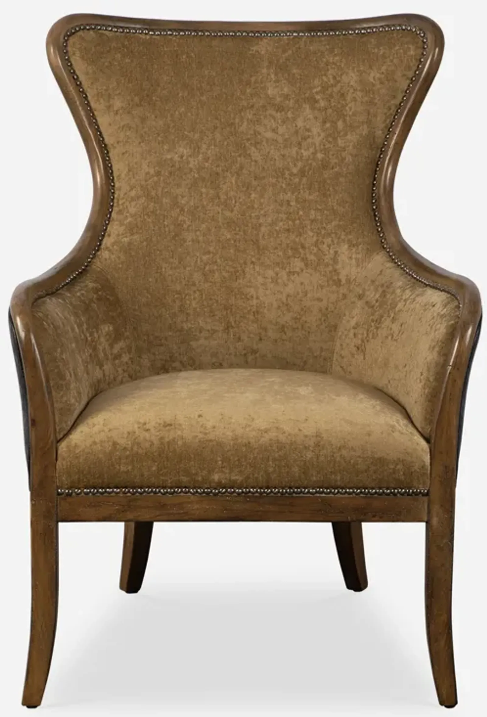 Snowden Tan Wing Chair