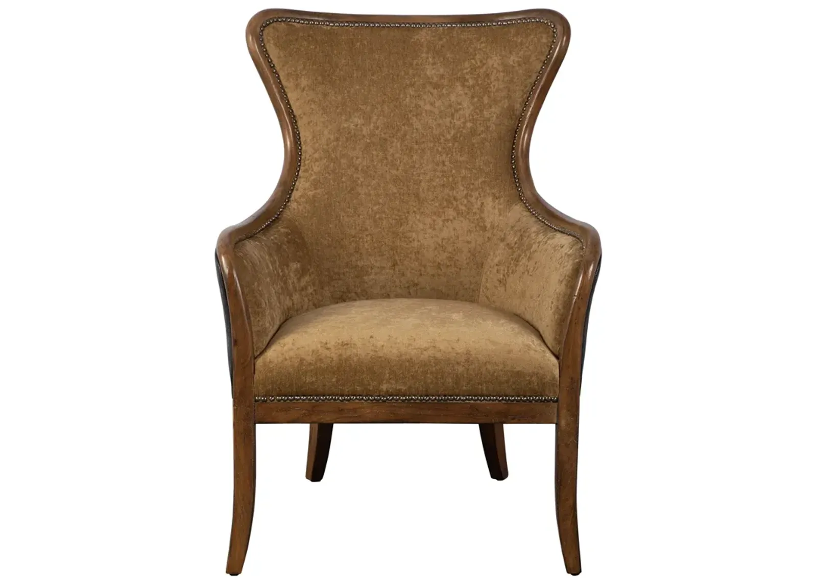 Snowden Tan Wing Chair