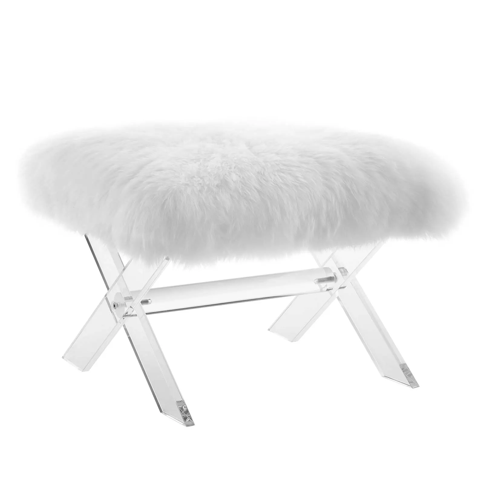 Swift Sheepskin Bench