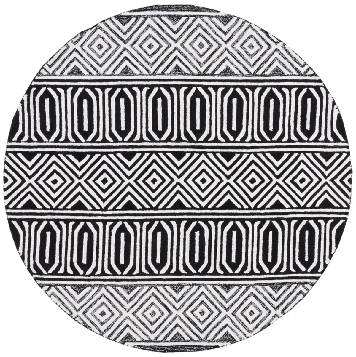 CAPRI Hand Tufted 6' x 6' Round area rug