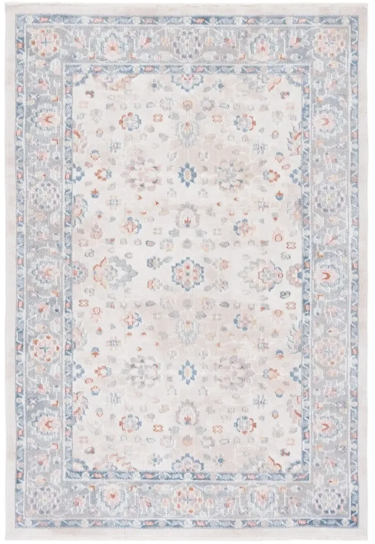 BLAIR WASHABLE 224 Grey 5'-3' X 7'-6' Medium Rectangle Rug