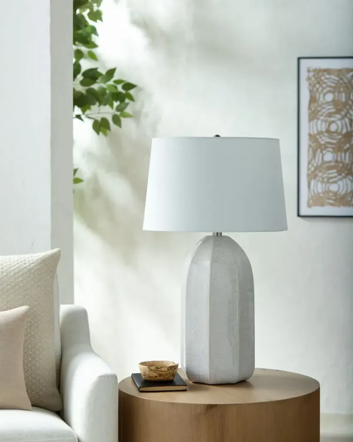 Nolan NLN-002 28"H x 16"W x 16"D Accent Table Lamp