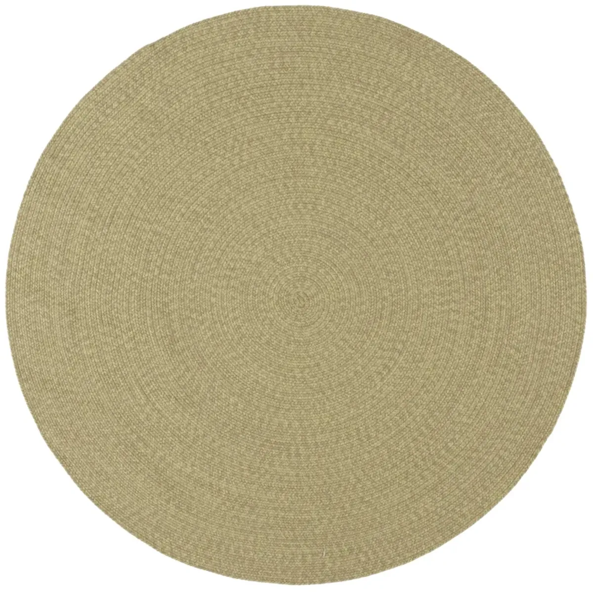 BRAIDED Hand Woven 4' x 4' Round area rug