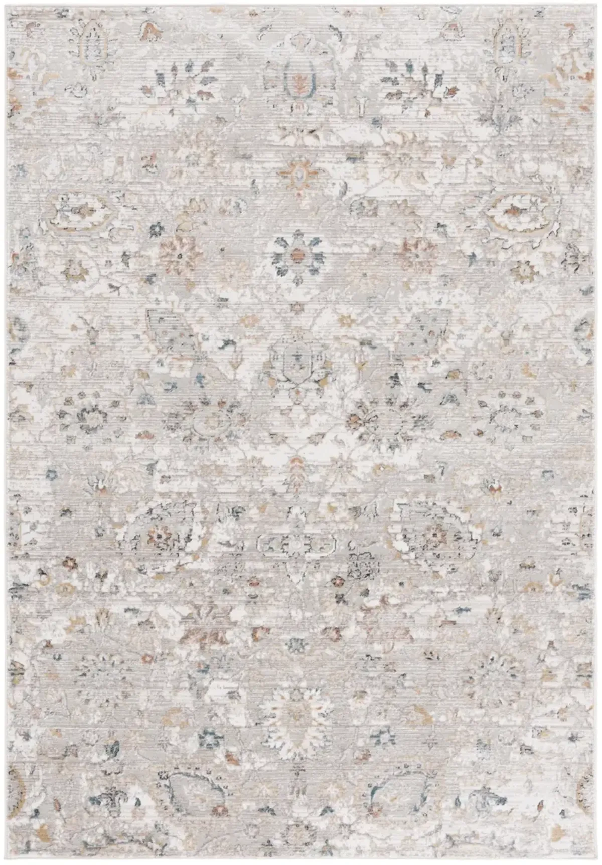 RANA 104 IVORY  8' x 10' Large Rectangle Rug