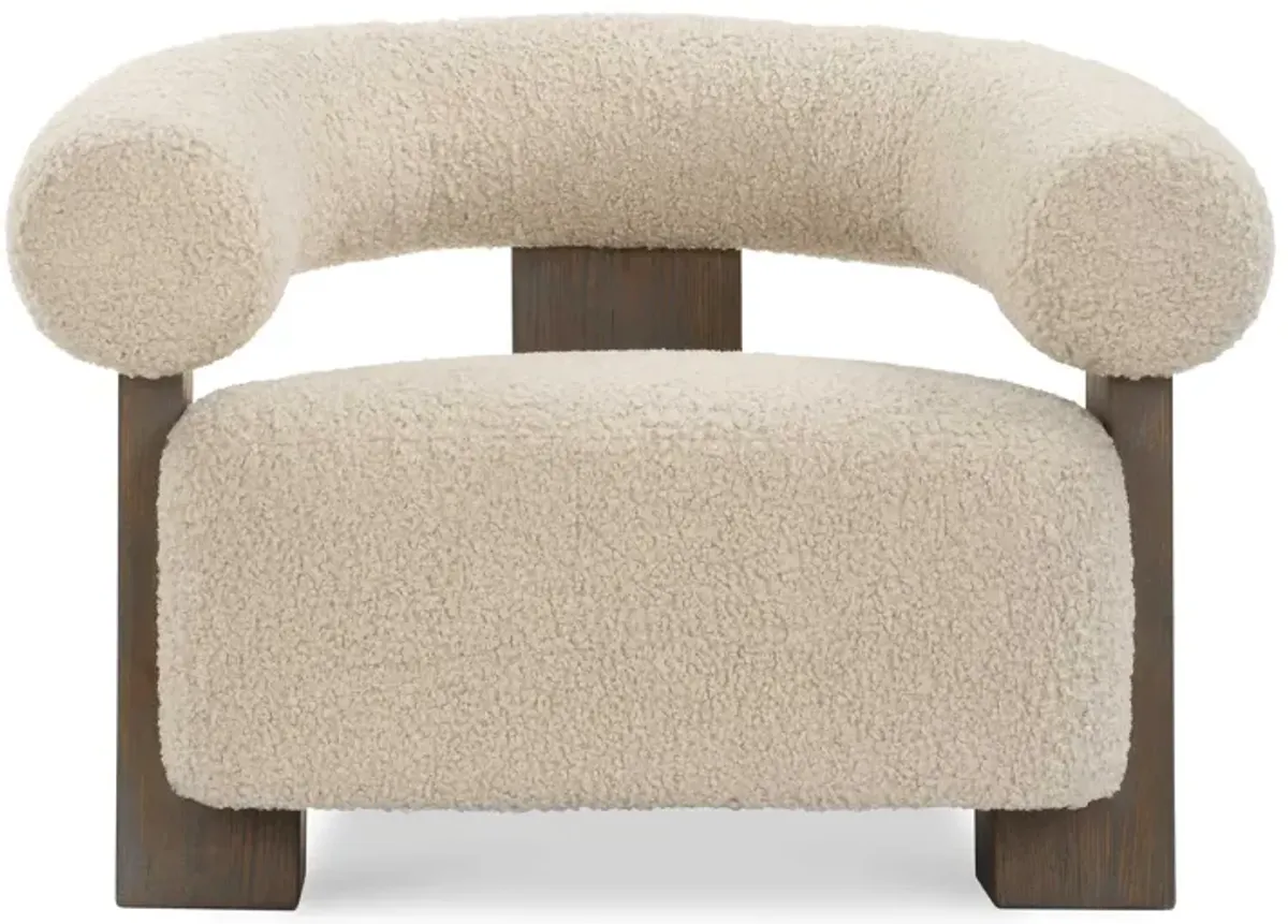 Lennox Shearling Accent Chair
